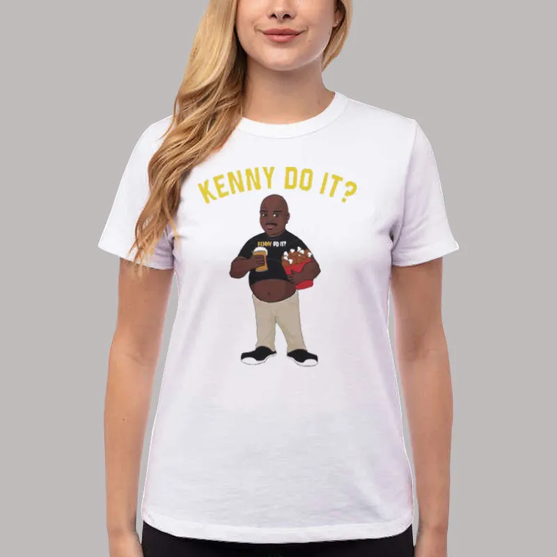 Women T Shirt White Kenny McCormick Kenny without Hoodie