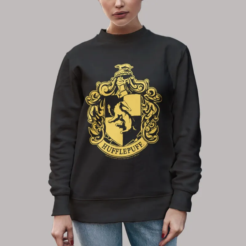 Harry Potter Crest Hufflepuff Sweatshirt
