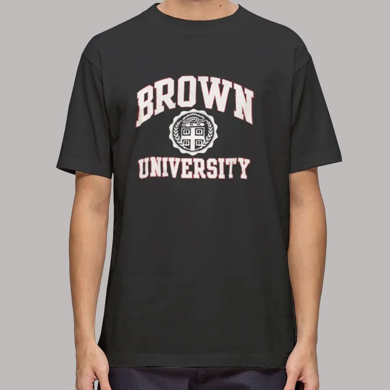 Mens T Shirt Black Bears Campus Brown University Sweatshirt