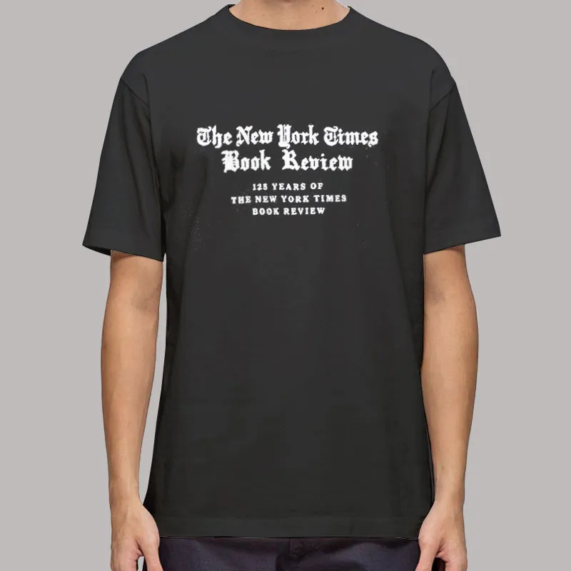 Mens T Shirt Black Book Review 125th Anniversary Nytimes Sweatshirt