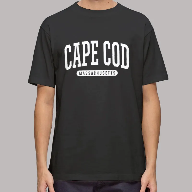 Mens T Shirt Black Chatham Cape Cod Sweatshirts