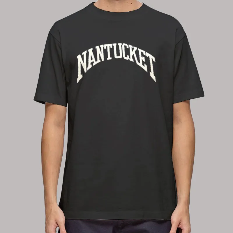Mens T Shirt Black Erica Nantucket Sweatshirt