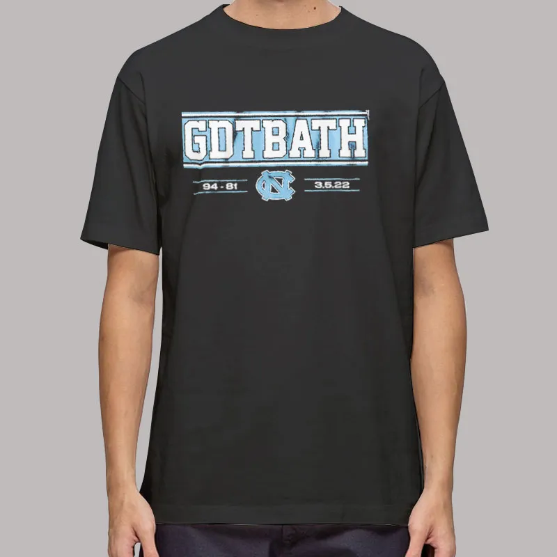 Mens T Shirt Black Gdtbath 2022 North Carolina Sweatshirt