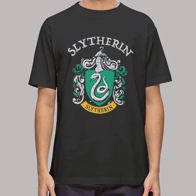 Mens T Shirt Black Gryffindor Potter Slytherin Sweatshirt