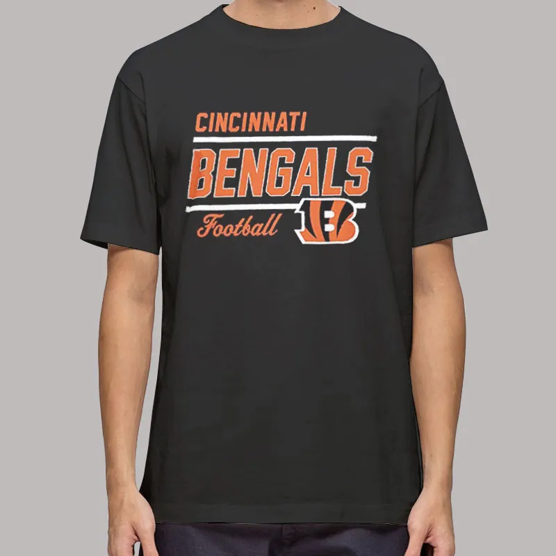 Mens T Shirt Black Joe Burrow Cincinnati Bengals Sweatshirt