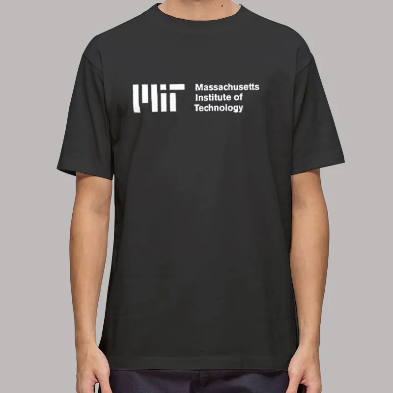 Mens T Shirt Black Massachusetts Institute of Technology Mit Sweatshirt