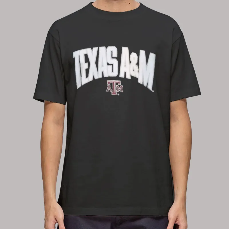 Mens T Shirt Black Team NWT Texas a_M Sweatshirt