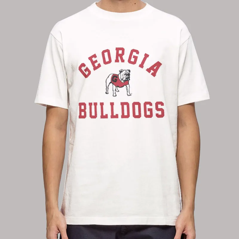 Mens T Shirt White Funny Georgia Bulldogs Sweatshirt