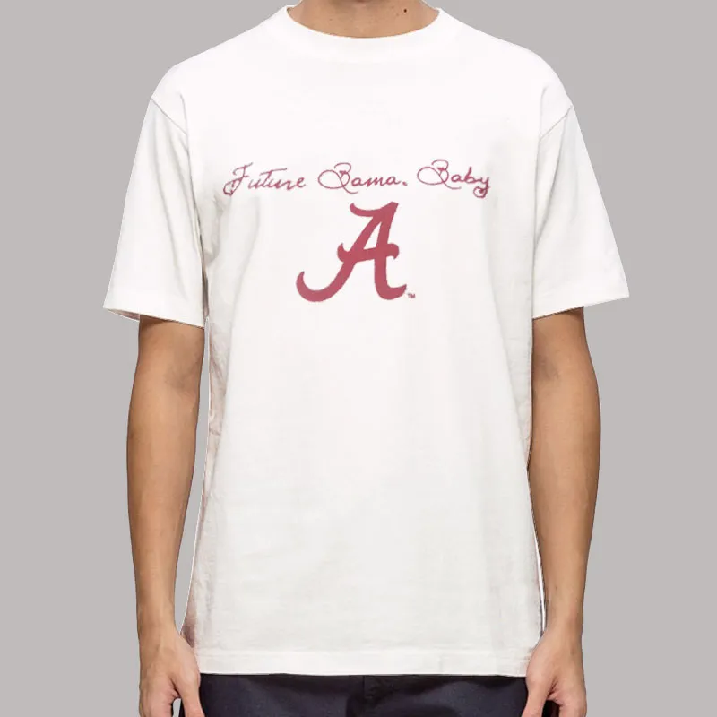 Mens T Shirt White My U Womens Alabama Maternity Shirt