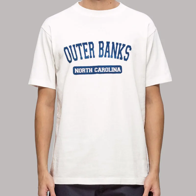 Mens T Shirt White Shein Outer Banks Sweatshirt