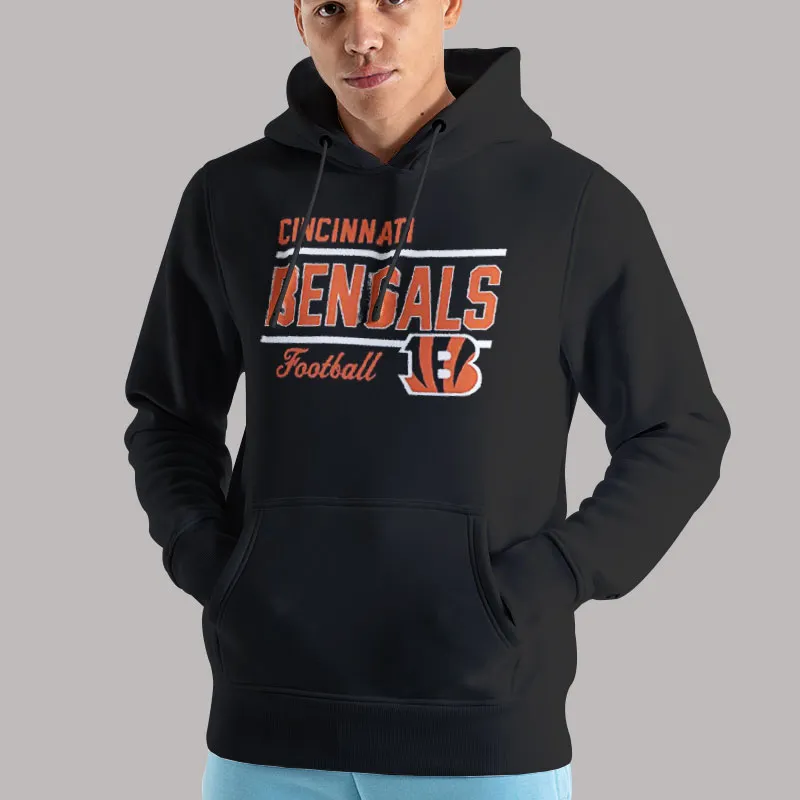 Unisex Hoodie Black Joe Burrow Cincinnati Bengals Sweatshirt
