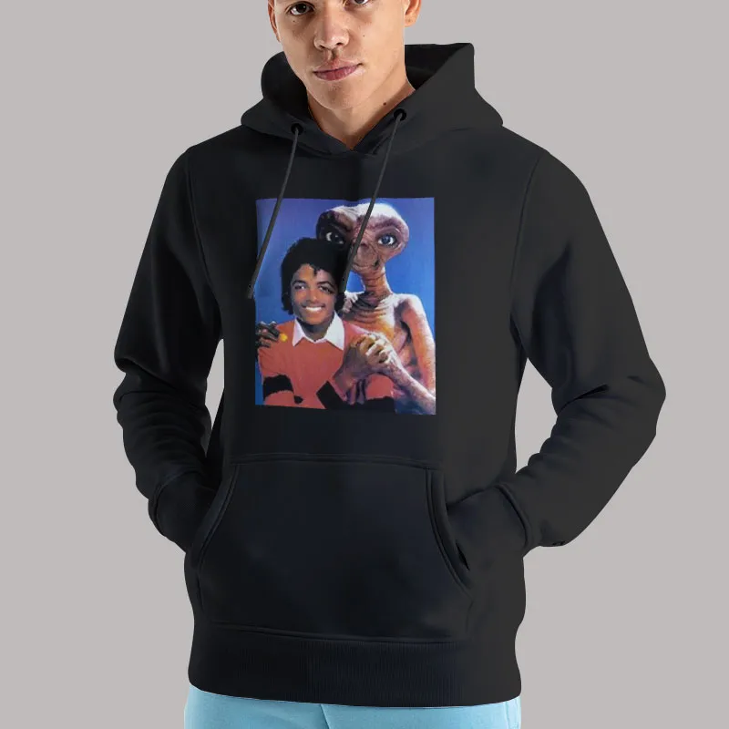 Unisex Hoodie Black MC Lars Michael Jackson Et Shirt