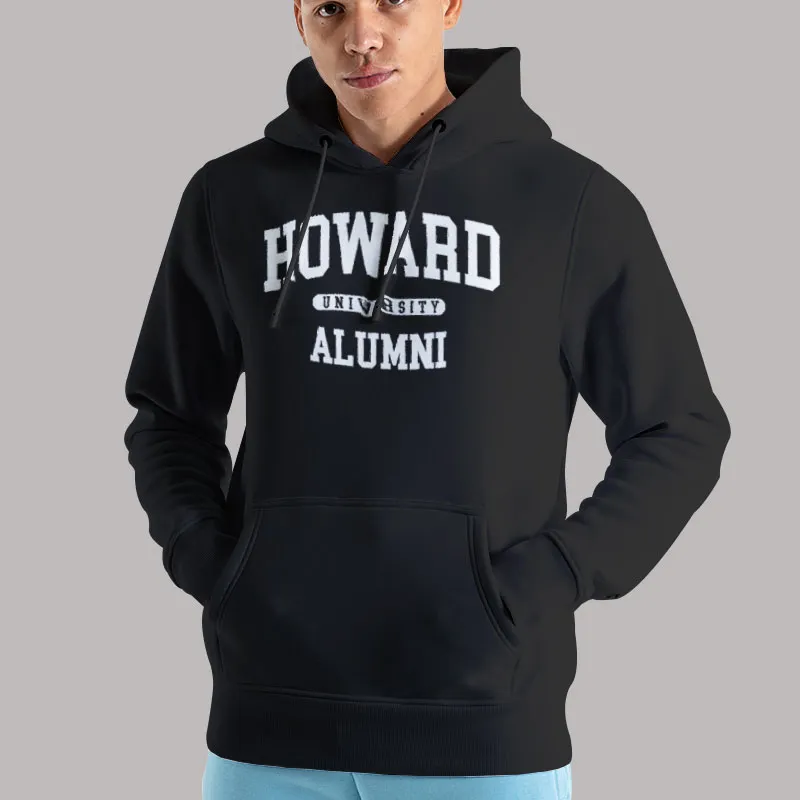 Unisex Hoodie Black Mitchell Ness Howard Sweatshirt