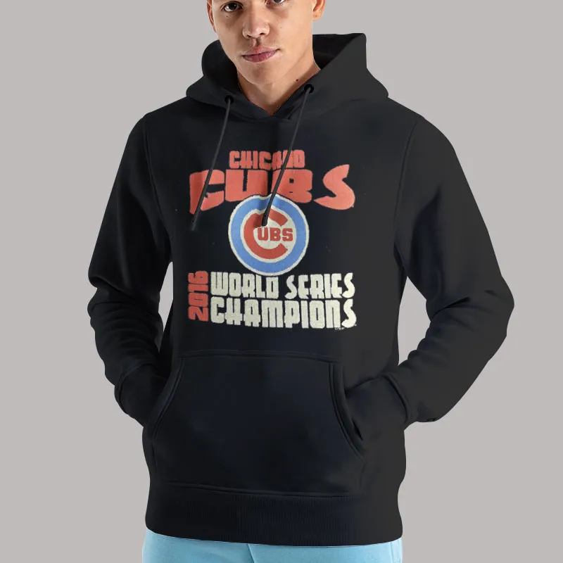 Unisex Hoodie Black North Side Chicago Cubs Sweatshirt