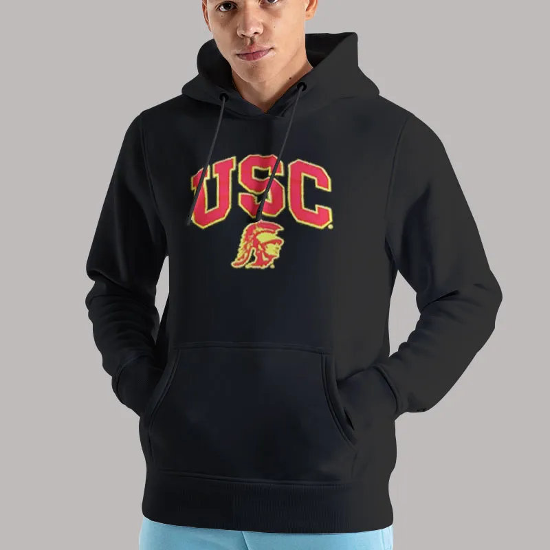 Unisex Hoodie Black Southern California Usc Sweatshirt
