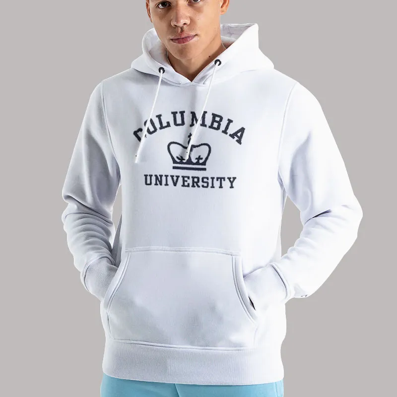 Unisex Hoodie White Dr Strange Columbia University Sweatshirt