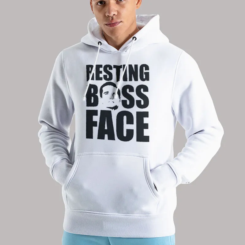 Unisex Hoodie White Many Faces of Michael Scott Face Shirt
