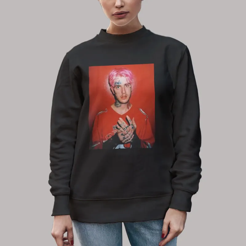 Unisex Sweatshirt Black Rapper Lil Peep Hellboy Hoodie
