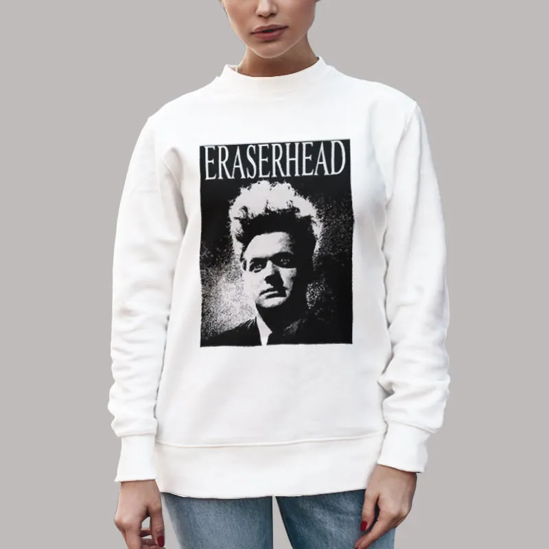 Unisex Sweatshirt White David Lynch's Eraserhead T Shirt