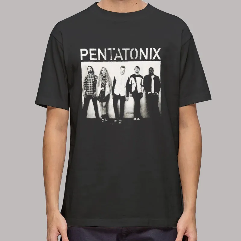Vintage Group Photo Pentatonix Tour Shirt