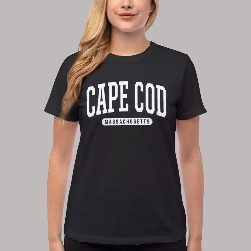 Women T Shirt Black Chatham Cape Cod Sweatshirts