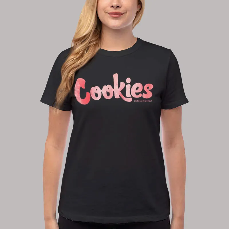 Women T Shirt Black Cookies Smoke Cookies Sf Sweatshirt