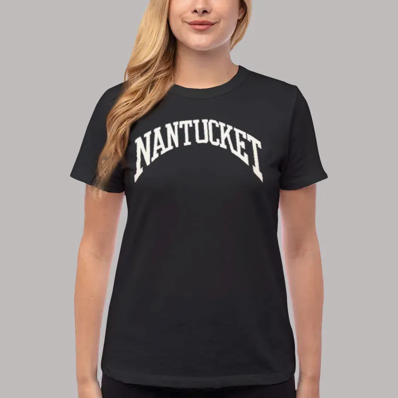 Women T Shirt Black Erica Nantucket Sweatshirt
