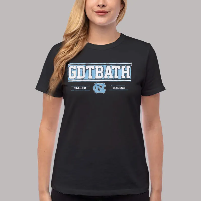 Women T Shirt Black Gdtbath 2022 North Carolina Sweatshirt