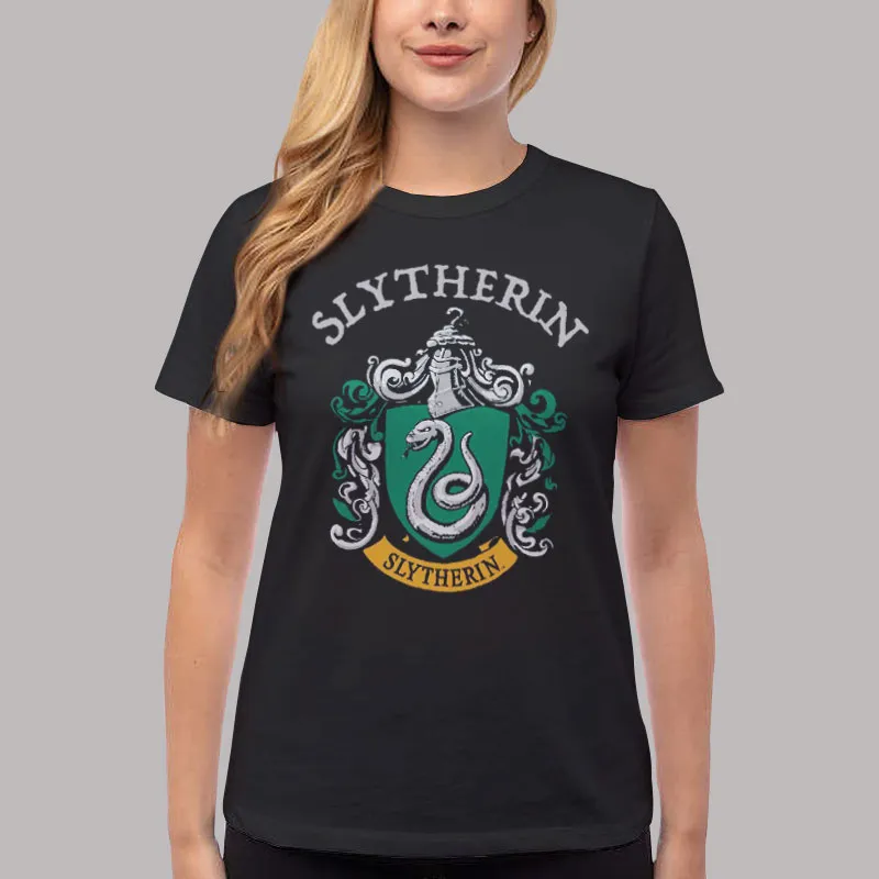 Women T Shirt Black Gryffindor Potter Slytherin Sweatshirt