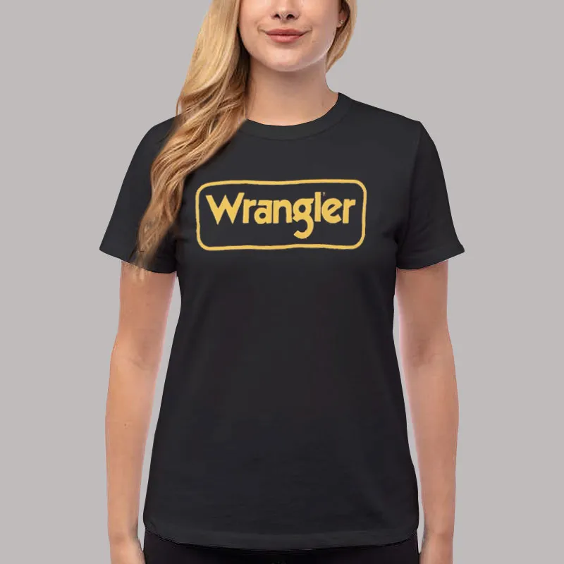 Women T Shirt Black Joane Wrangler Sweatshirt