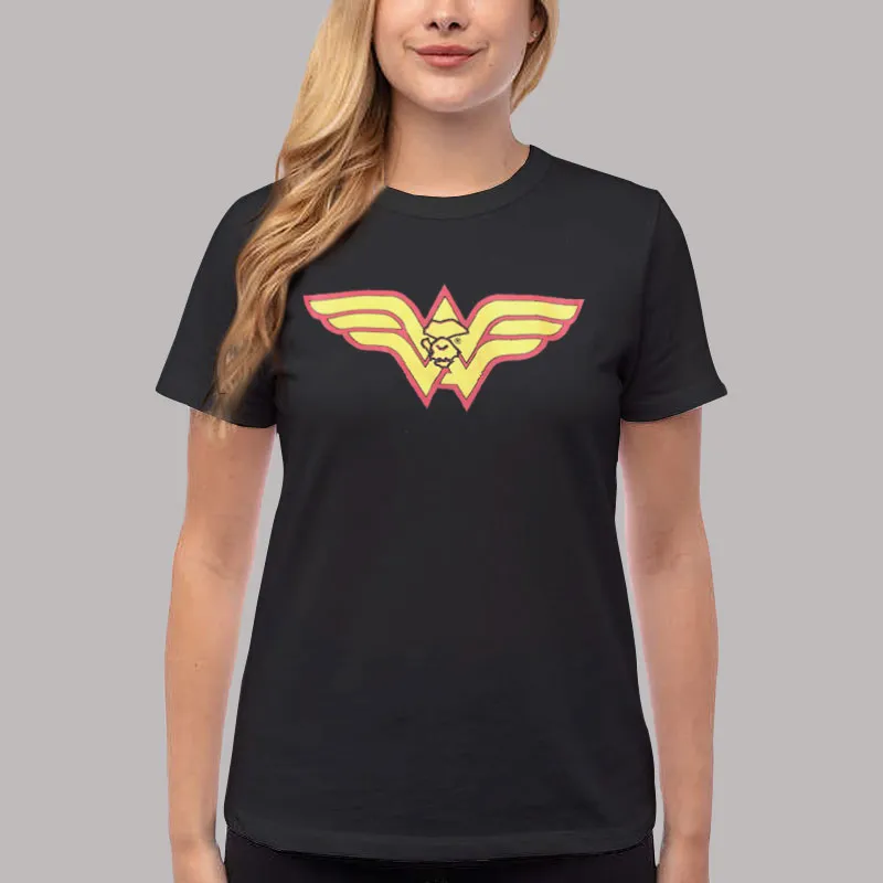 Women T Shirt Black Vintage Dc Wonder Woman Sweatshirt