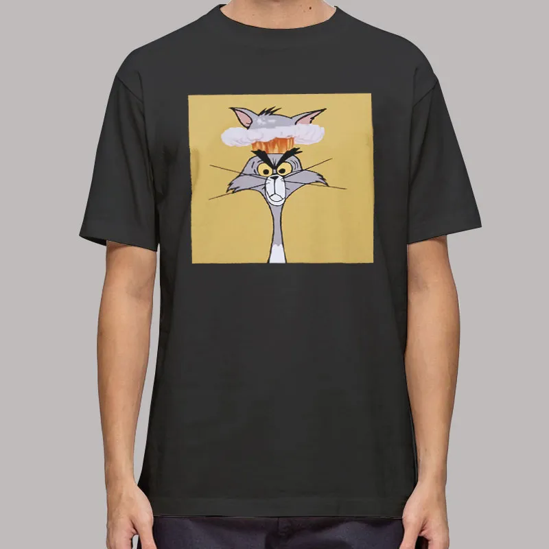 Angry Tom Cat Tom Cat Jerry Angry Cat T Shirt, Sweatshirt And Hoodie