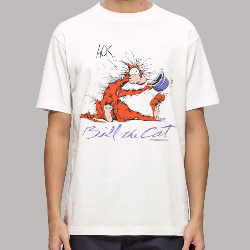 Bill The Cat Vintage 80's Bloom County Carpe Diem T Shirt, Sweatshirt And Hoodie