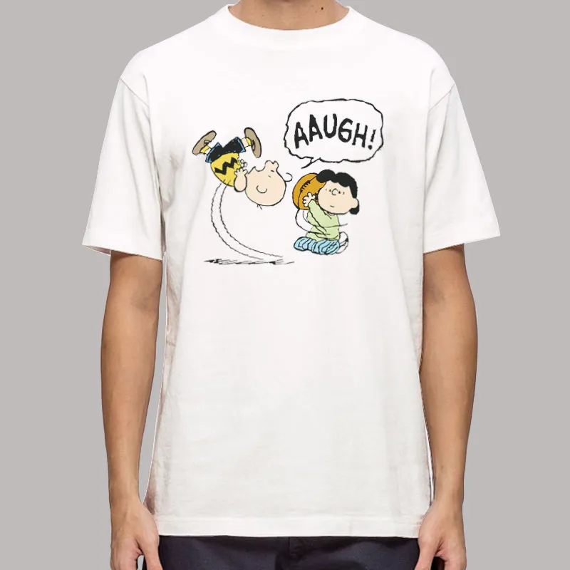 Charlie Brown And Lucy Football T Shirt, Sweatshirt And Hoodie