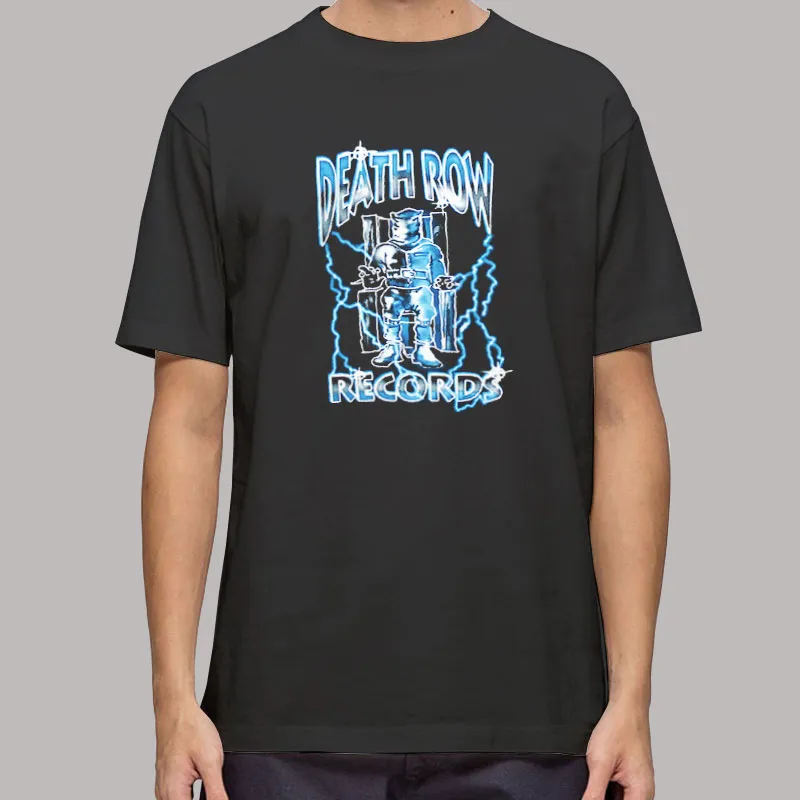 Death Row Records Airbrush Logo T Shirt, Sweatshirt And Hoodie