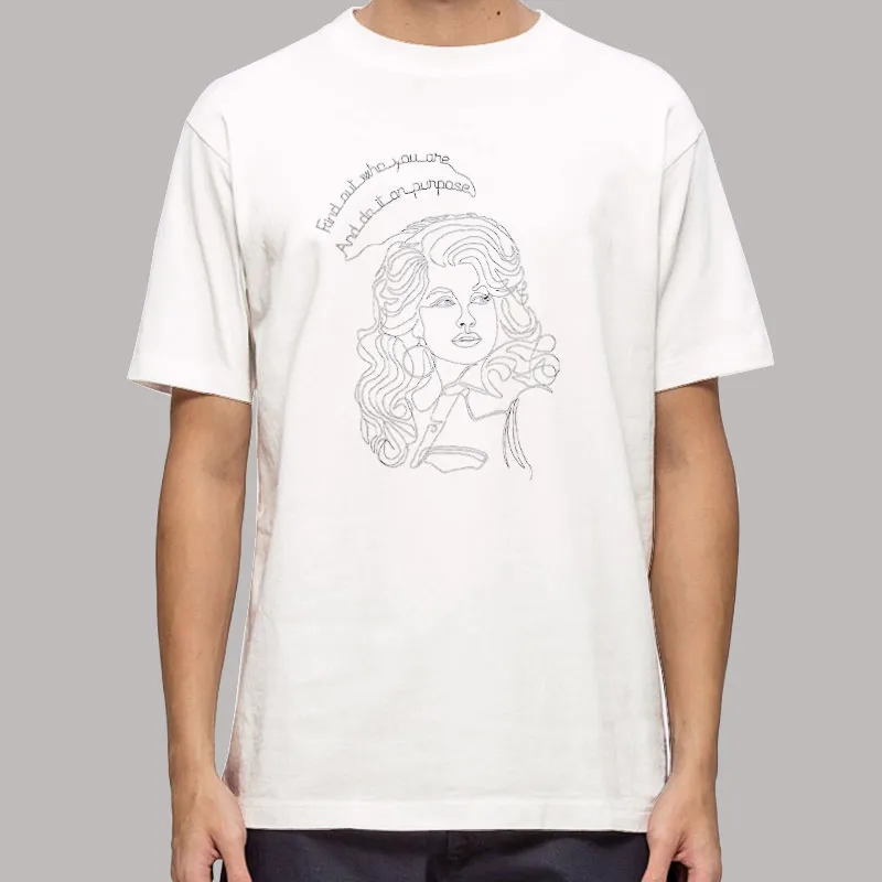 Dolly Parton Find Out Line Art T Shirt, Sweatshirt And Hoodie