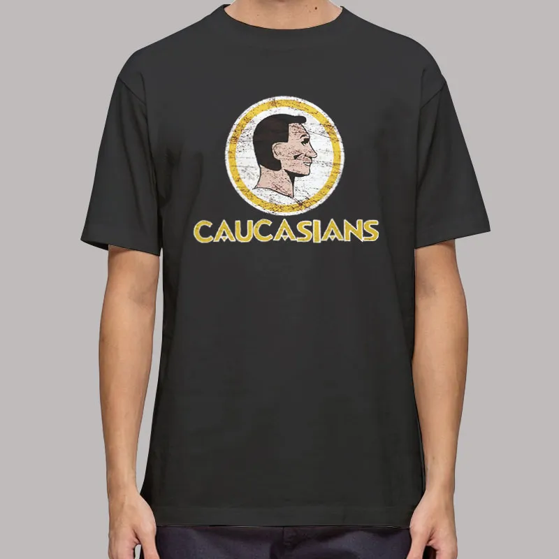 Funny Caucasians White Caucasian Pride Dark Hair T Shirt, Sweatshirt And Hoodie