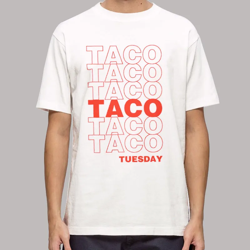 I Love Tacos Funny Tuesday Taco Shirt