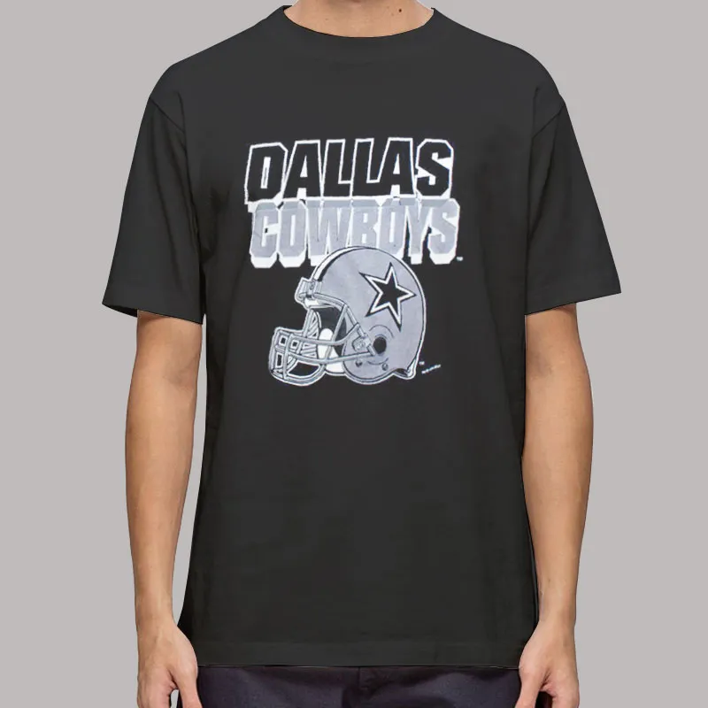Mens T Shirt Black 1996 Vintage Dallas Cowboys Sweatshirt