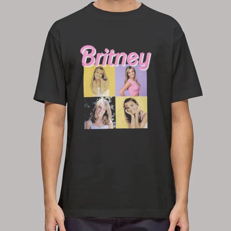 Mens T Shirt Black I Did It Again Anniversary Tour Britney Spears Sweatshirt