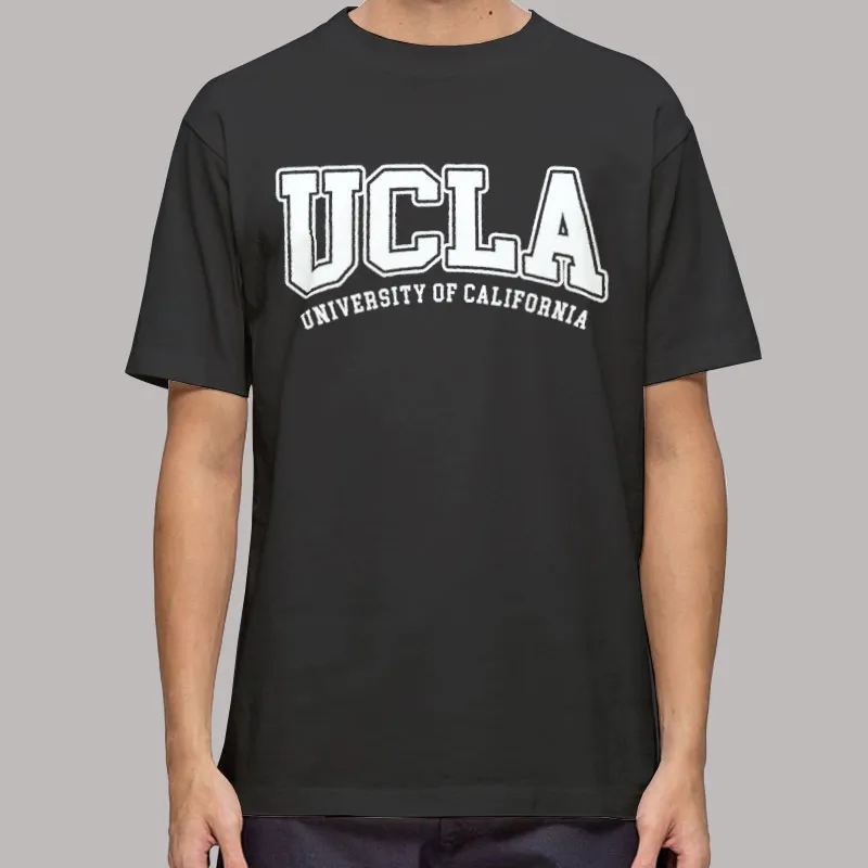 Mens T Shirt Black University Of California Vintage Ucla Hoodie