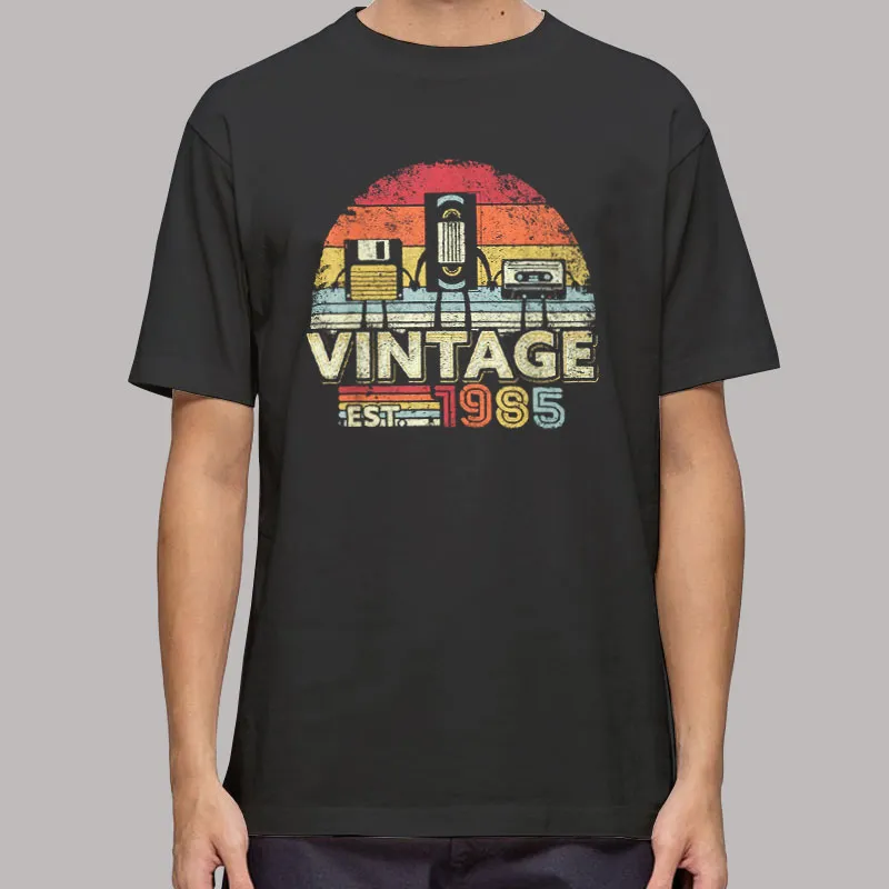 Retro Vintage 1985 Born In 1985 Birthday Gift T Shirt, Sweatshirt And Hoodie