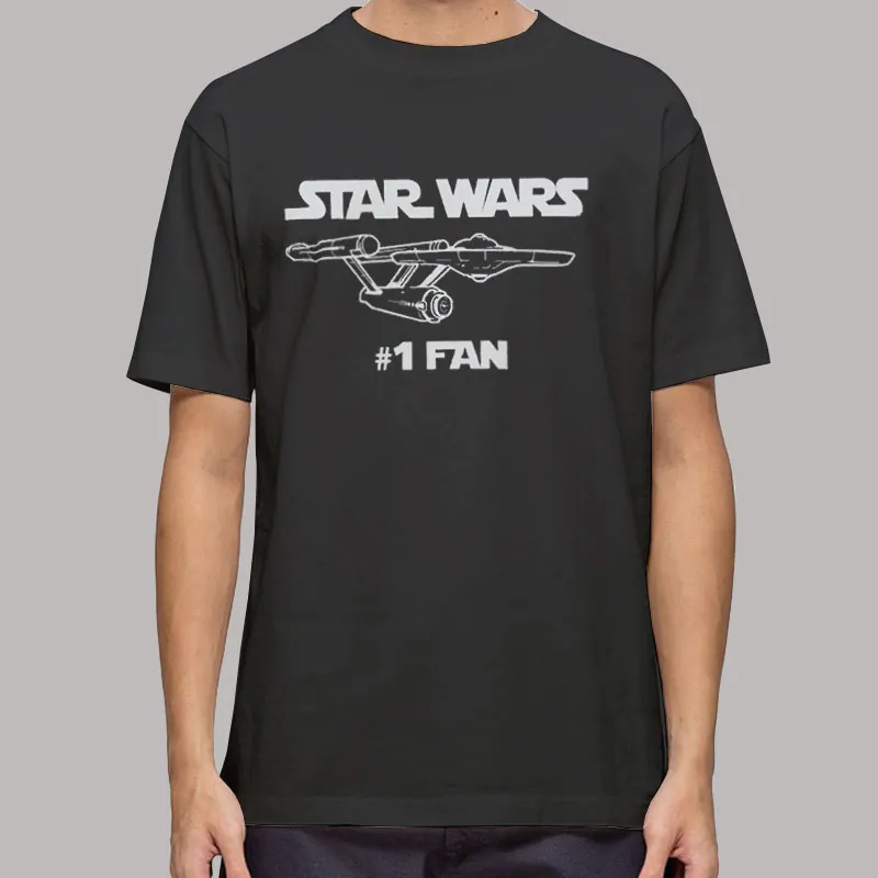Star Trek 1 Star Wars Fan Shirt