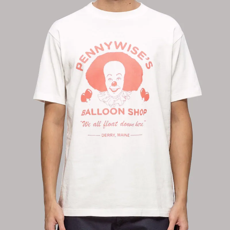 Stephen King It Pennywise Shirt