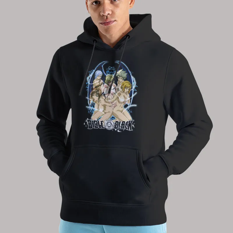 Unisex Hoodie Black Bible Black Hentai Anime T Shirt, Sweatshirt And Hoodie