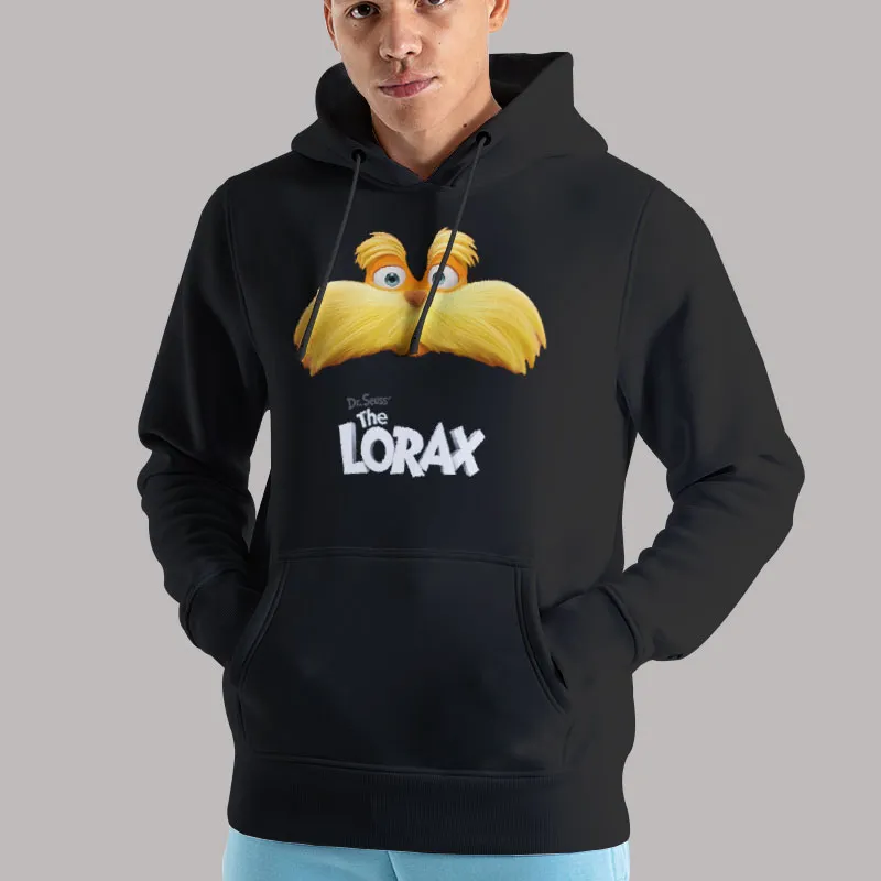Unisex Hoodie Black Dr Seuss The Lorax T Shirt, Sweatshirt And Hoodie