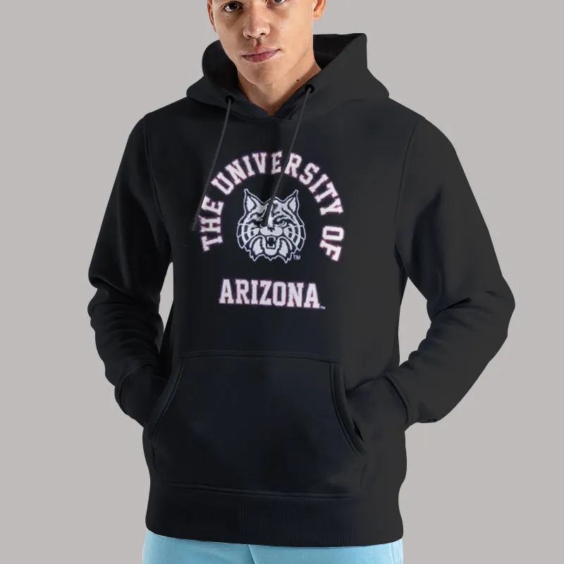 Unisex Hoodie Black Japanese University of Arizona Sweatshirt