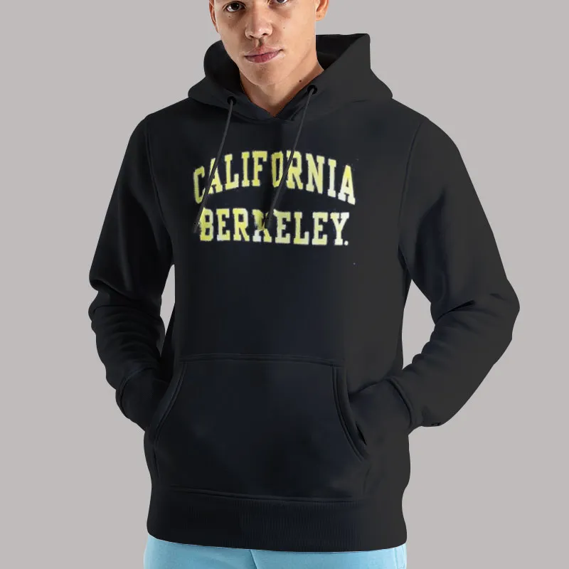 Unisex Hoodie Black Vintage 90s Uc Berkeley Sweatshirt