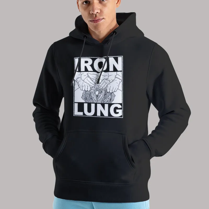 Unisex Hoodie Black Vintage Iron Lung Band T Shirt, Sweatshirt And Hoodie