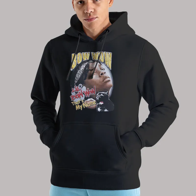 Unisex Hoodie Black Vintage Rap Lil Bow Wow Thats My Name T Shirt, Sweatshirt And Hoodie